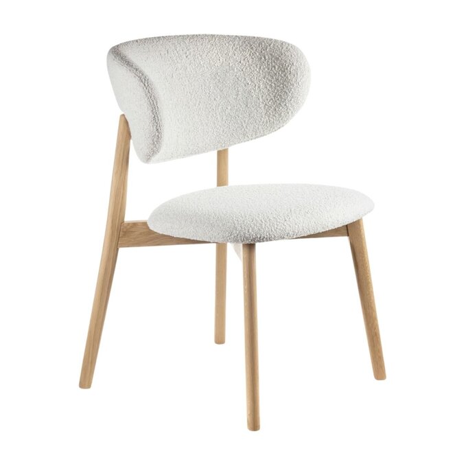 Eetkamerstoel | Capri | Eiken Bianco | Rae 05