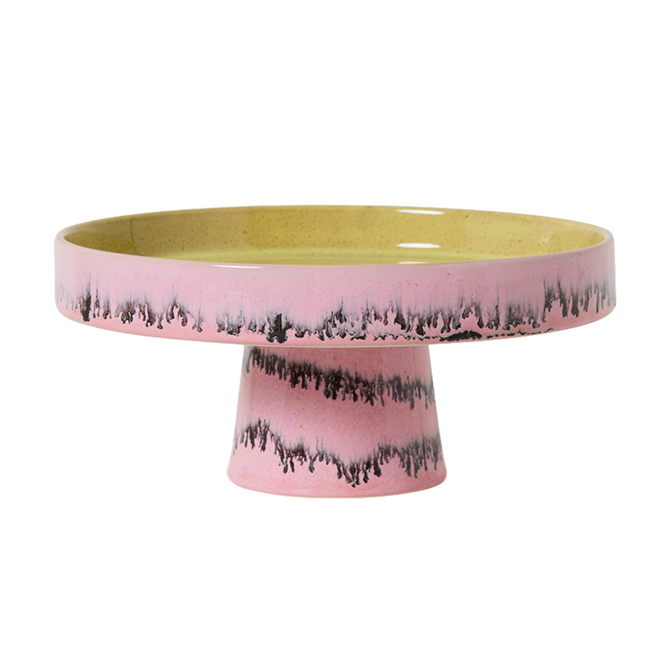 Taartplateau Bubble | 70's ceramics