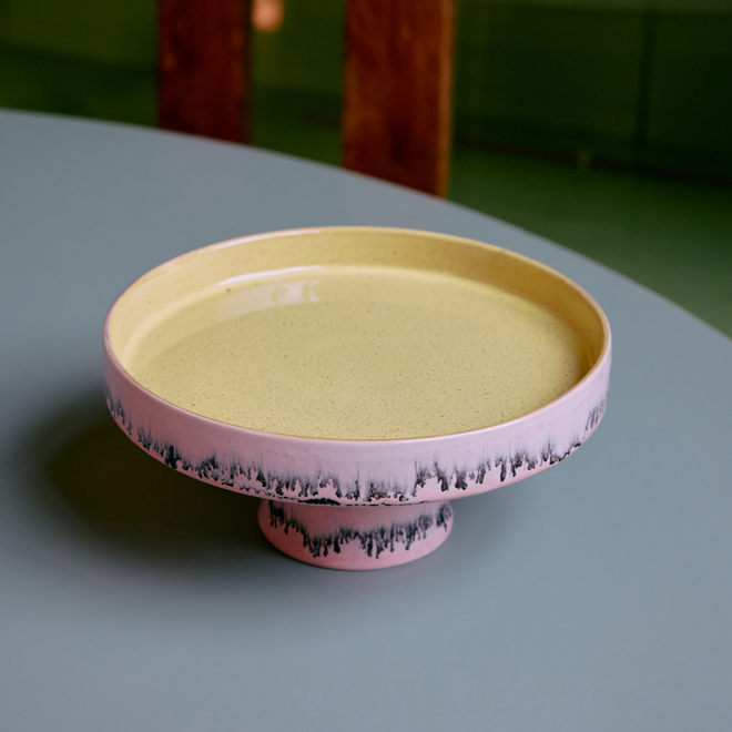 Taartplateau Bubble | 70's ceramics