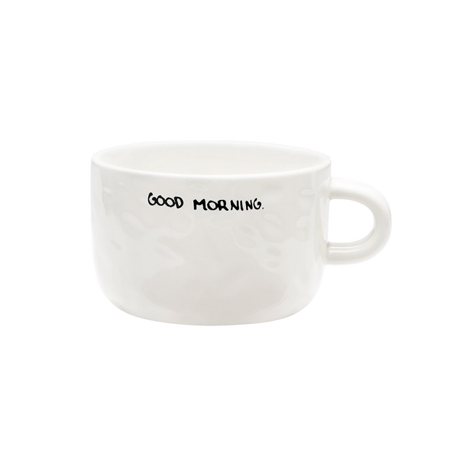 Cappuccino mok 'Good Morning'