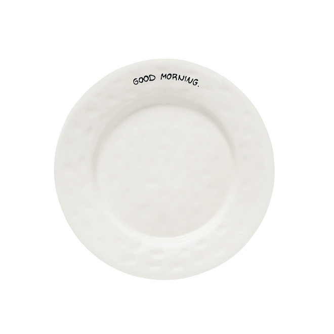 Ontbijtbord 'Good Morning'