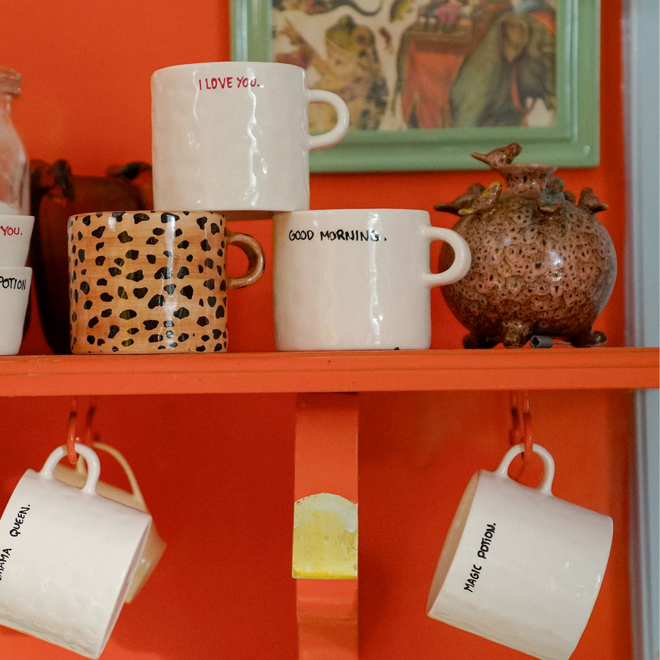 Set van 2 theemokken 'Perfect Morning'