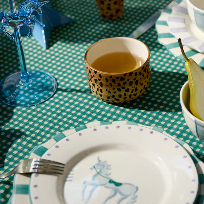 Cappuccino mok 'Leopard'