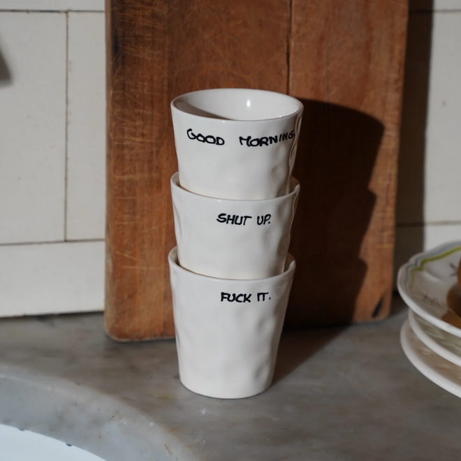 Koffiemokje 'Good Morning'