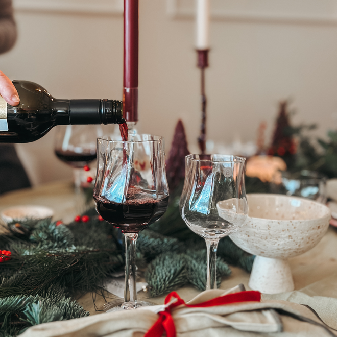 Rode wijn glazen | Limfjord