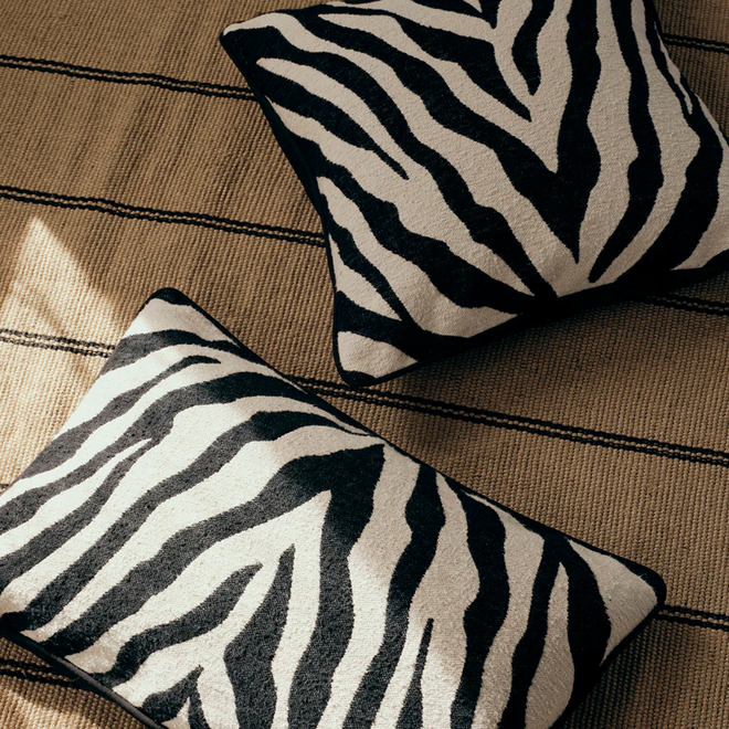 Sierkussen zebra print | 50x50