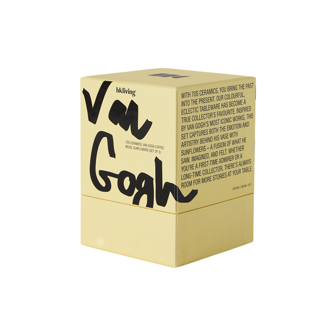 Koffiemokjes Sunflowers | set van 2 | van Gogh