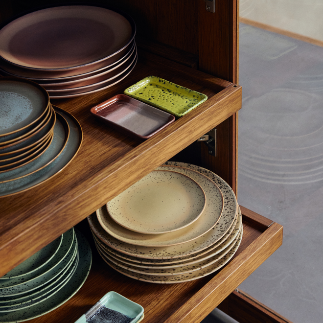 Bord Bijgerecht Grit | 70's Ceramics