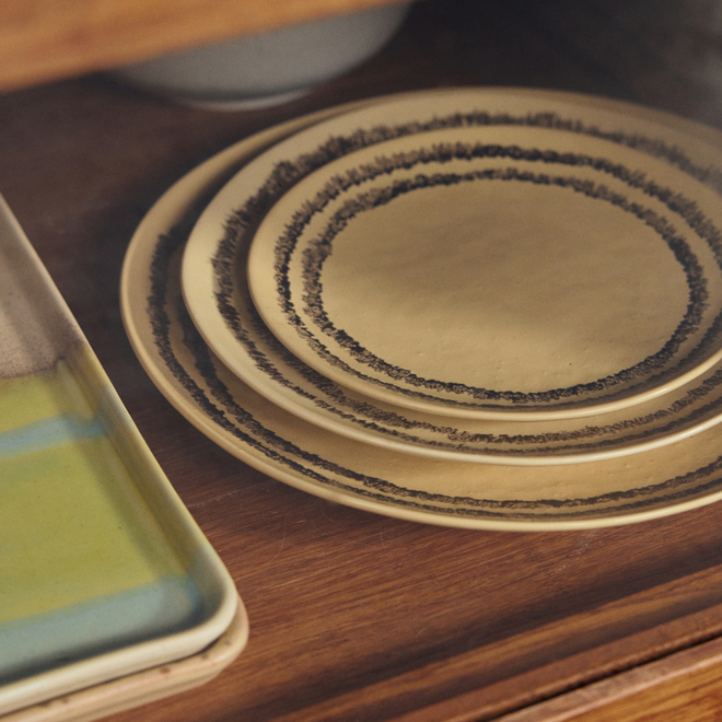 Dinerbord Vanilla | 70's Ceramics