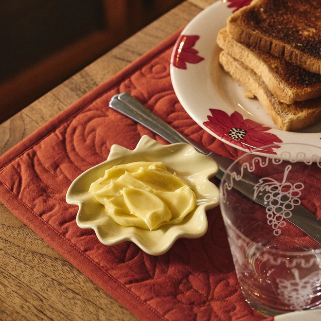 Shell Trinket Dish white