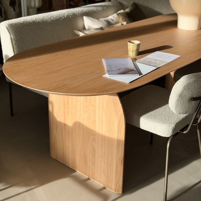 Eettafel | Slot | Eiken Natural Light