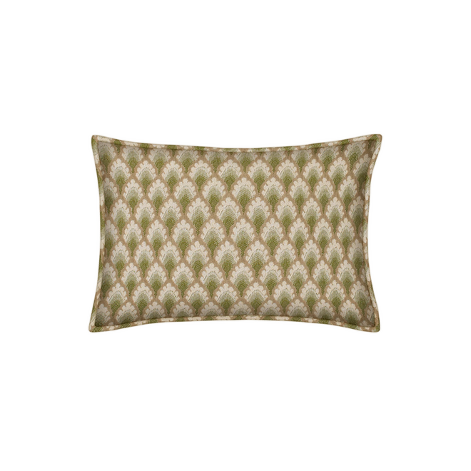 Sierkussen Jessica | Olive & Ecru