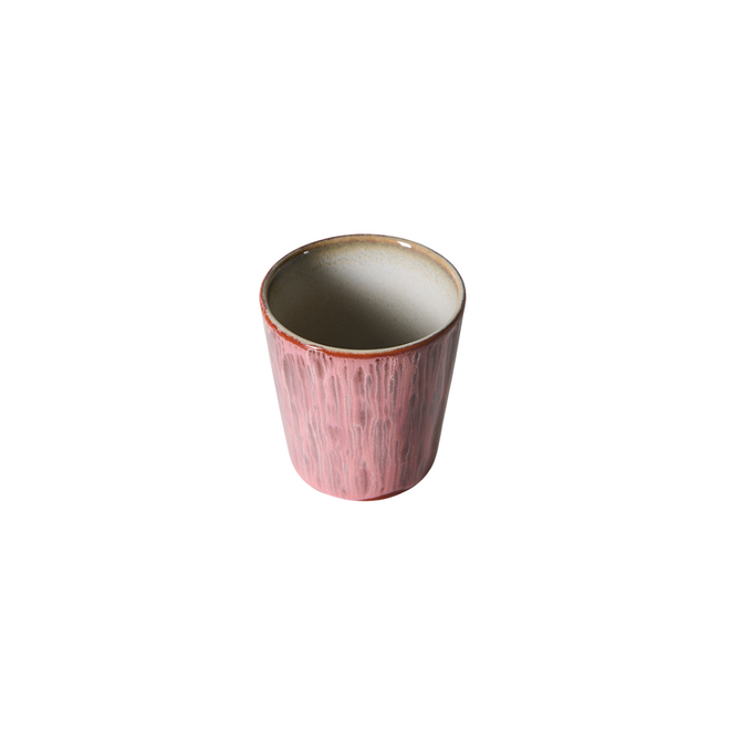 Koffiemokje Rhubarb | 70's ceramics