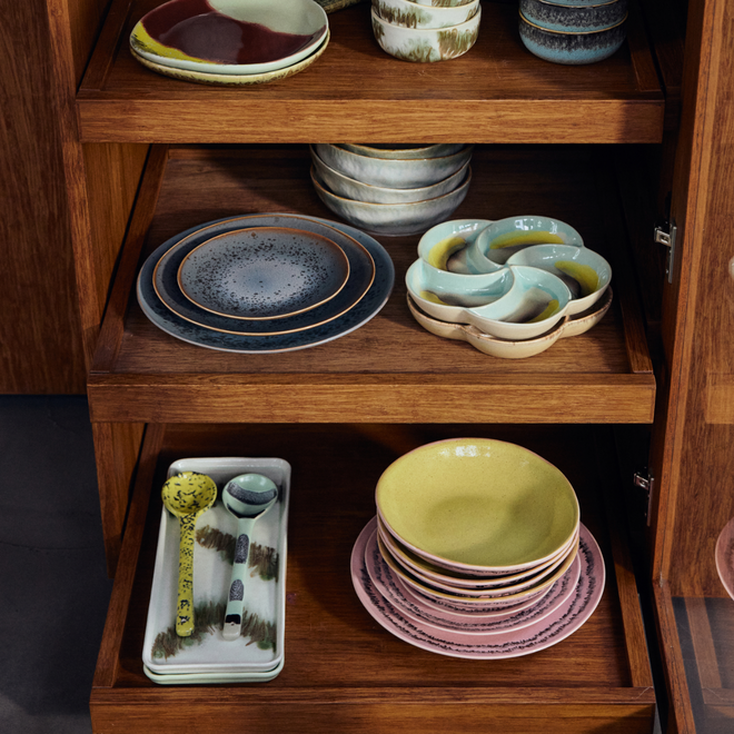 Cake tray | Tide | 70's ceramics