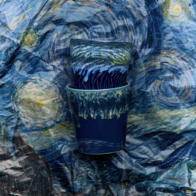 Koffie mokjes Starry Night | set van 2 | Van Gogh
