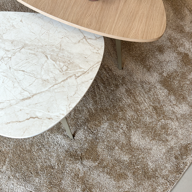 Salontafel set Ella | Naturel Eiken x Keramiek