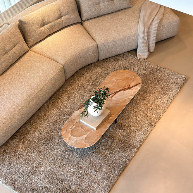 Salontafel Minot | Keramiek Peach