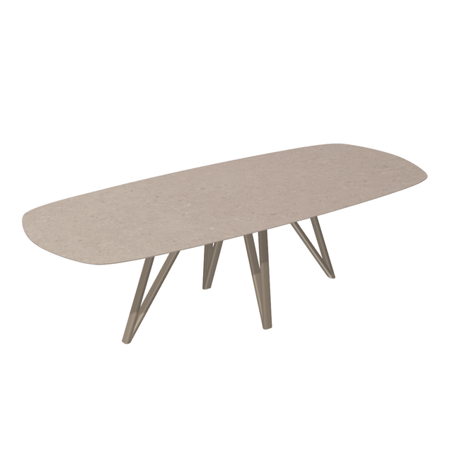 Eettafel Milo | HPL Desert Grain | 260x110cm