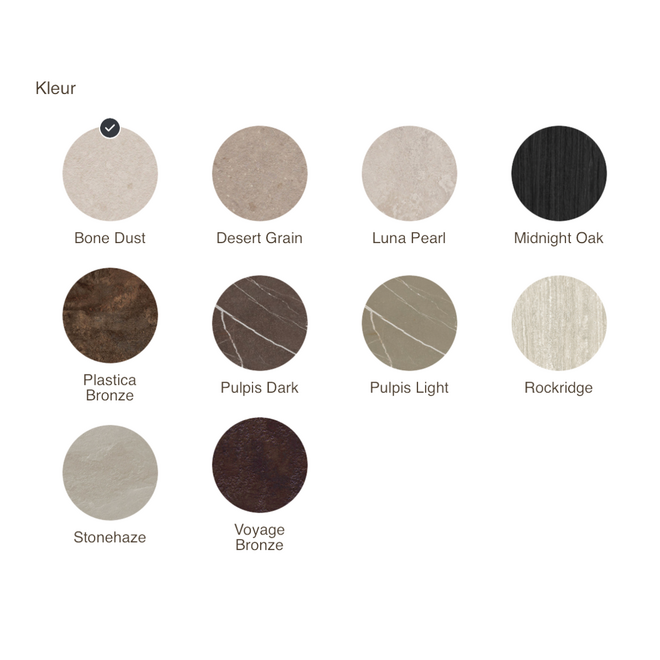 Eettafel Milo | HPL Desert Grain | 260x110cm