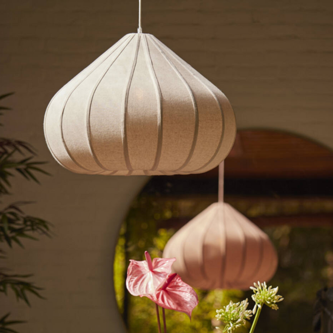 Hanglamp Zubeda | Linnen Naturel
