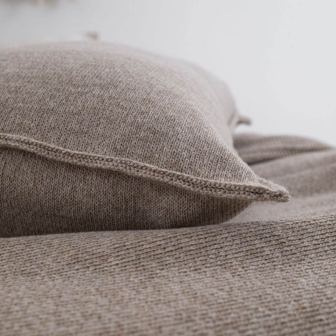 Sierkussen Smooth I 60x40 cm I beige