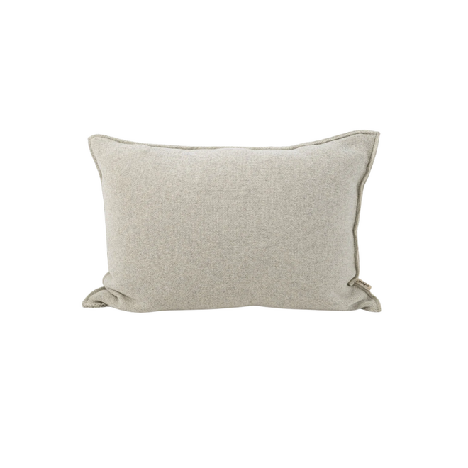 Sierkussen rectangular I wool I beige I 60x40