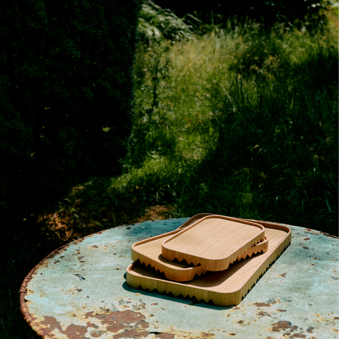 Dienblad Naturel | M