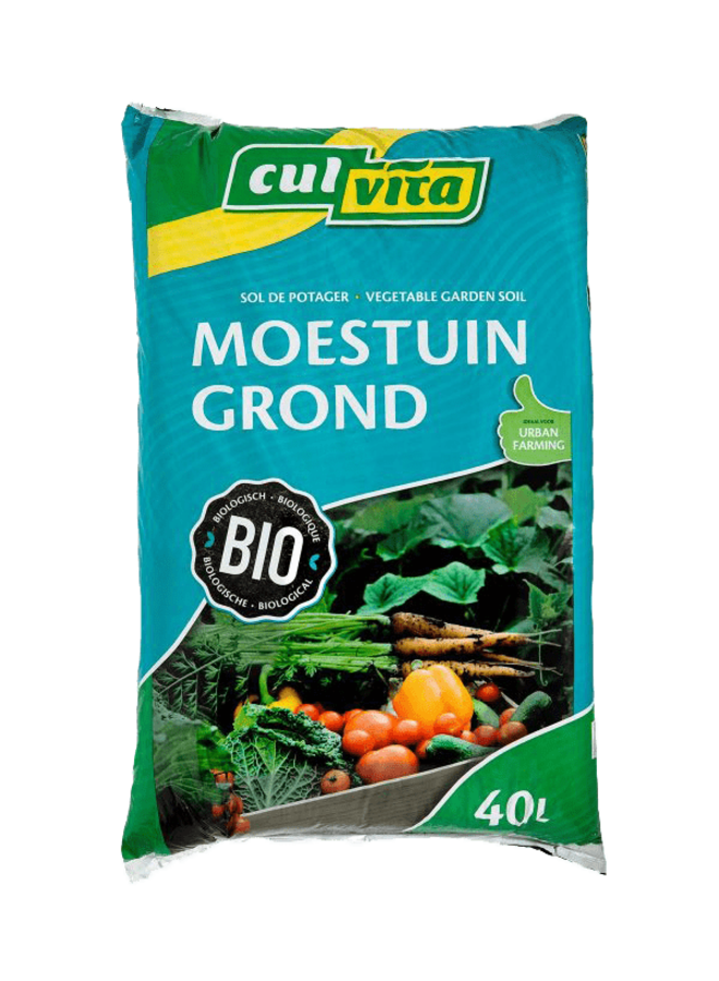 Moestuingrond Bio  40 liter | Culvita