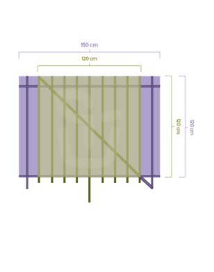 Verbindingsset voor leibomen