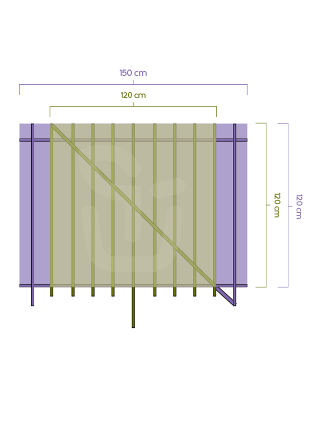 Verbindingsset voor leibomen