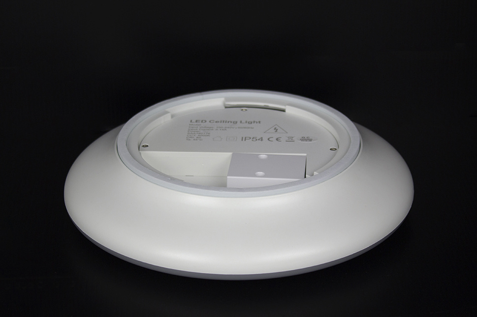 Plafondlamp LED Ø30cm, 18W, IP54, Sensor