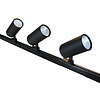 Tracklight LED F2 Serie 25W, 4000K, Zwart, Set 3 stuks