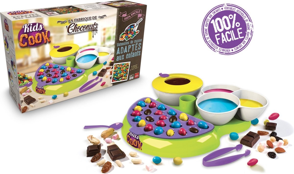 Let's Cook - La fabrique de Choconuts - Maak je eigen chocolade snoepgoed