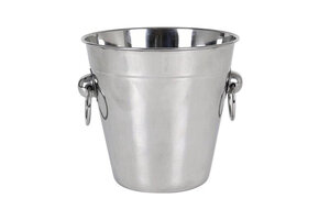 Privilege Ice bucket Inox staal 14,5cm -RVS IJs emmer