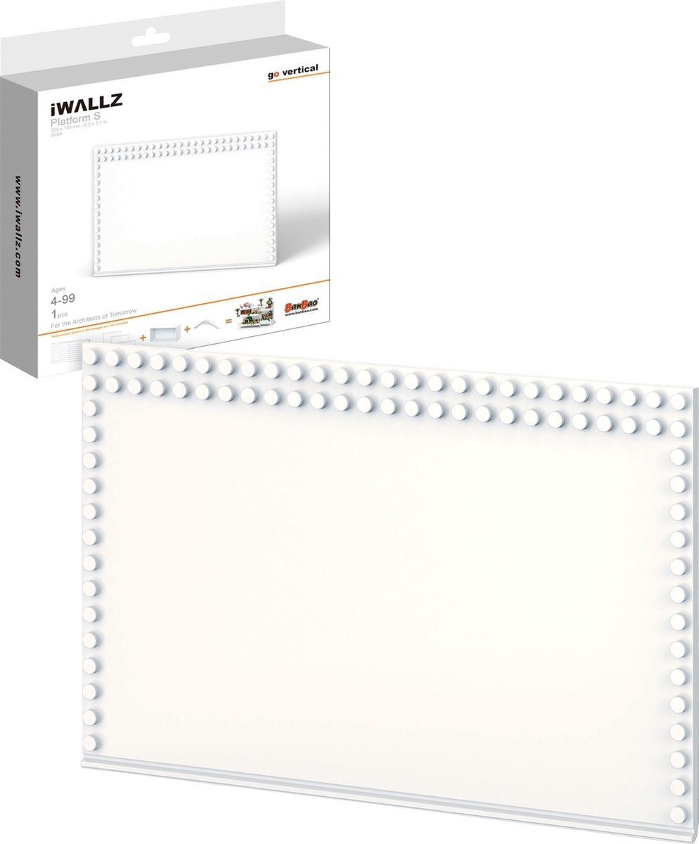 iWallz Platform S i8004 208x130mm / 8.2 x 5.1 in - 1 plateau