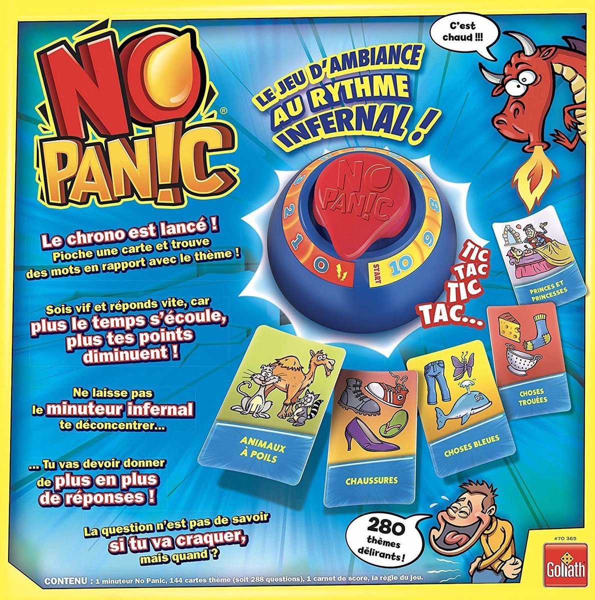 No Panic (FR) - Gezelschapsspel - Franse uitvoering