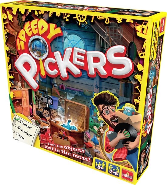 Speedy Pickers (NL) - Bordspel - Partyspel - Nederlands