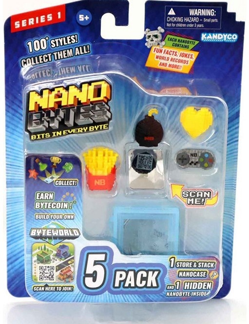 Nanobytes 5-pack Serie 1 - 1 set assorti uitgeleverd
