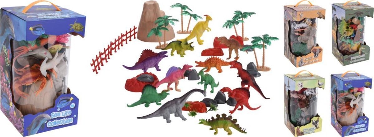 Free and Easy Dieren Set Collectie 4 Assortiment