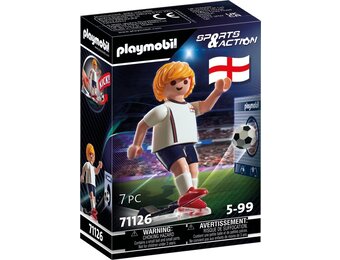 PLAYMOBIL Sports & Action Voetballer Engeland - 71126