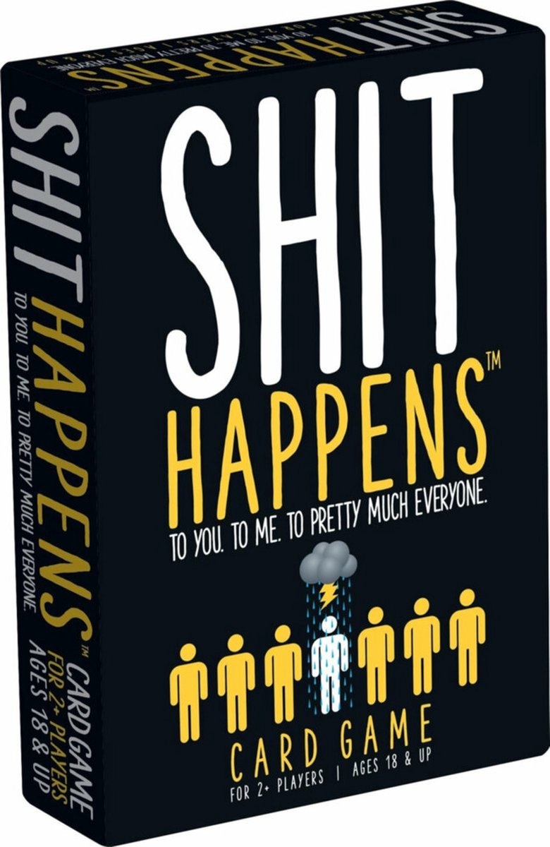 Shit Happens 18+ - Engelstalig Kaartspel - Partyspel