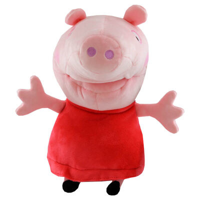 Peppa Pig Handpop Knuffel Peppa 25cm