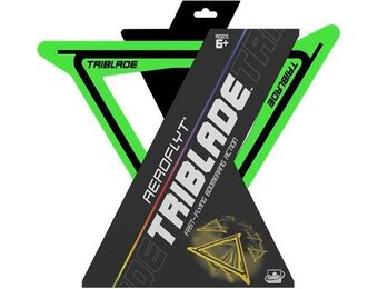 WAHU Sports Aeroflyt Triblade Fast Flying Boomerang Action - Groen
