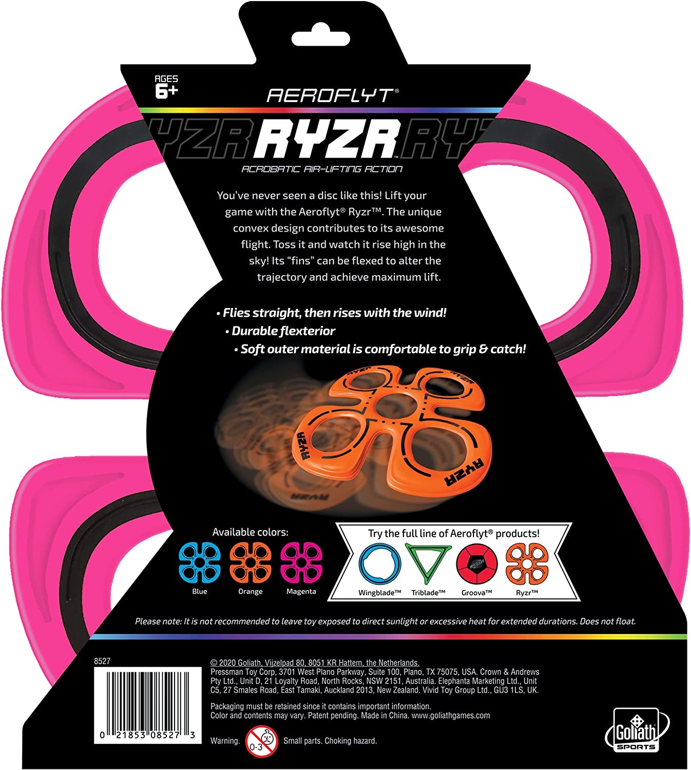 Wahu Aeroflyt Ryzr - Airlifting Aerobatic Action - Roze