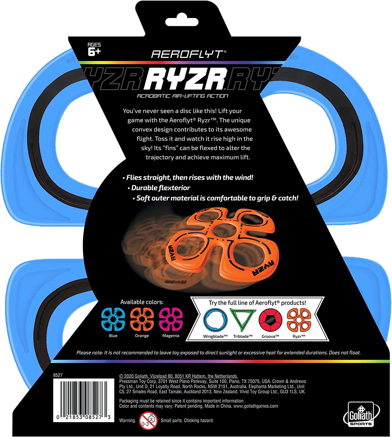 Wahu Aeroflyt Ryzr - Airlifting Aerobatic Action - Blauw