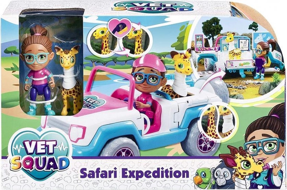 Vet Squad Safari Expedition - 4x4 & Yara - Speelset