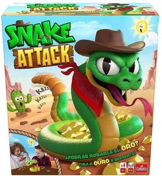 Bordspel Snake Attack - Spaans- Portugese uitvoering