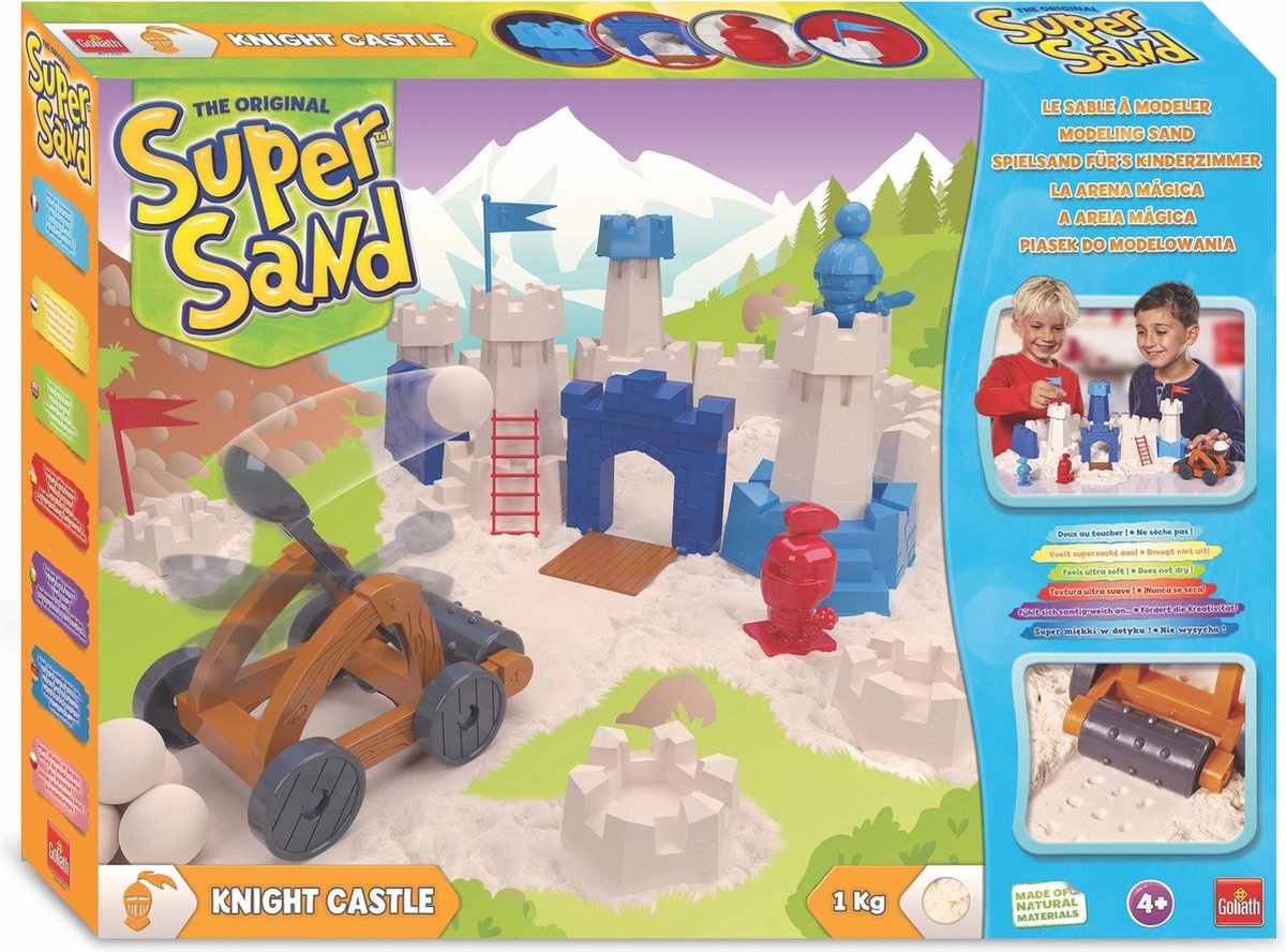 Super Sand Knight Castle Speelzand 12-delig