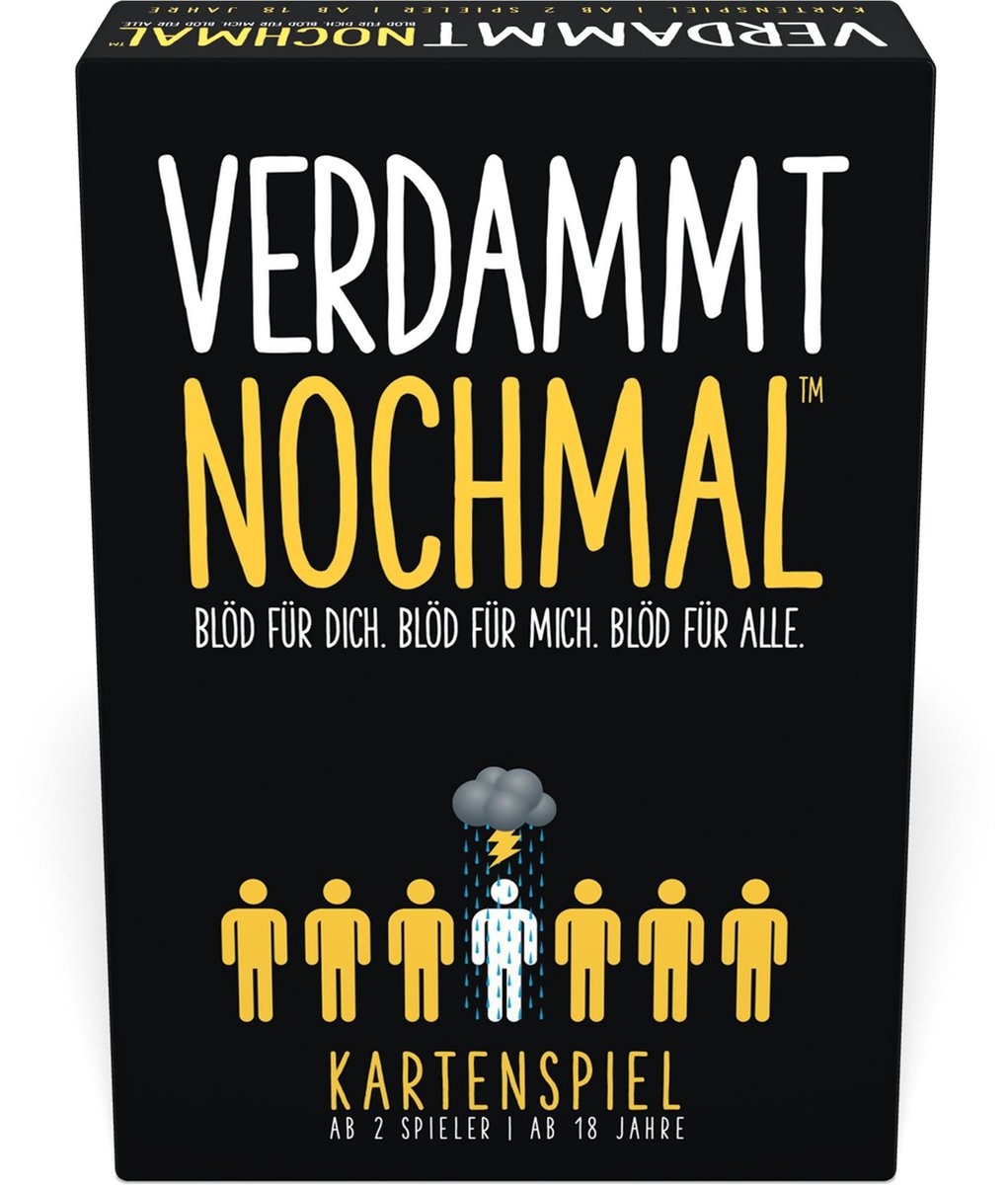 Verdammt Nochmal - Shit Happens - Partyspel 18+ Duitse uitvoering