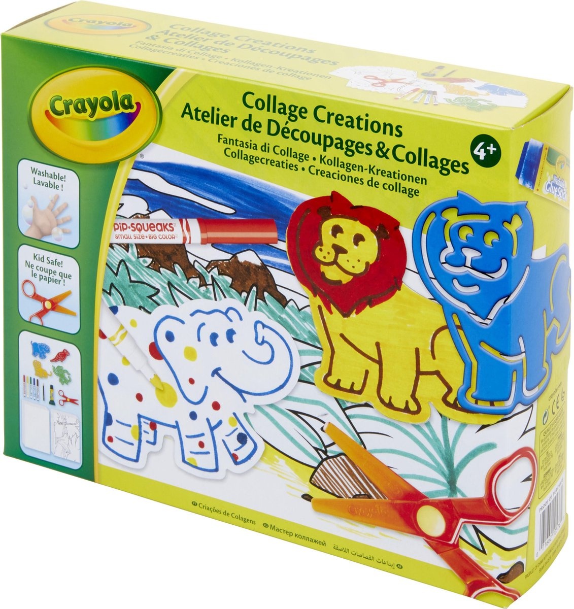 Crayola Knutselset Sjablonen Dieren